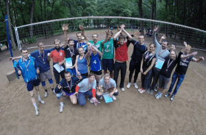 Соревнования по пляжному волейболу прошли в парке «Царицыно»