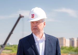 Сергей Собянин осмотрел строительство тоннеля на Ленинградском шоссе