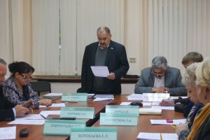 Отчет об исполнении бюджета за 9 месяцев 2015 года был представлен на заседании Совета депутатов