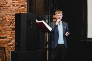 Депутат муниципального округа Царицыно Алексей Перец выступил на отчетной конференции «Молодой гвардии»
