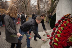 Алексей Перец принял участие в памятной акции, приуроченной к годовщине окончания Первой мировой войны