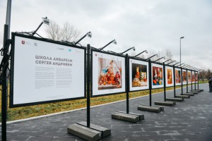 В парке «Садовники» открылась зимняя фотовыставка
