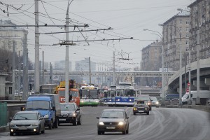 На Ленинградском шоссе открыта выделенная полоса