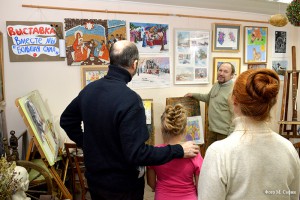 Уникальная выставка работ воспитанников досугового центра открылась в районе Царицыно