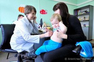 Снижение общего количества заболеваний у детей наблюдается в районе Царицыно