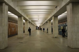 На фото станция метро "Царицыно"