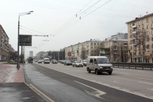 На фото Варшавское шоссе