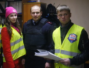 В районе Царицыно уже существует общественное объединение «Безопасная столица» - Алексей Перец (на фото справа)