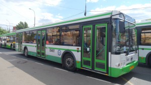 Автобус в районе Царицыно 