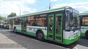 Автобус в районе Царицыно