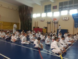 Открытая тренировка по каратэ в СК "Кантемировец»
