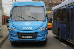 Новые автобусы в районе Царицыно
