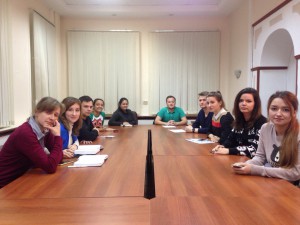 Заседание молодежной палаты района Царицыно