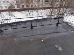 Выполненные работы по ремонту и герметизации кровельного покрытия дома на Кантемировской улице