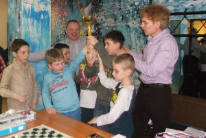 Команда шашистов района Царицыно