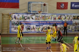 В ЮАО прошли финальные игры Чемпионата Москвы по баскетболу