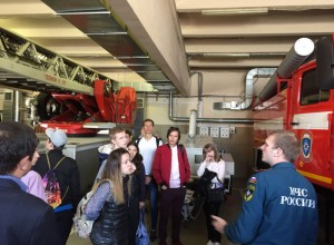 Экскурсию по пожарно-спасательной части района провели студентам «Царицыно»