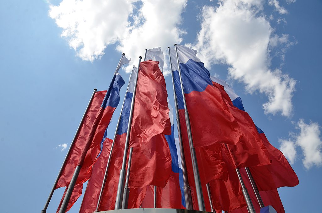 Кадеты школы №1466 участвуют во Всероссийском патриотическом форуме. Фото: Анна Быкова, «Вечерняя Москва»