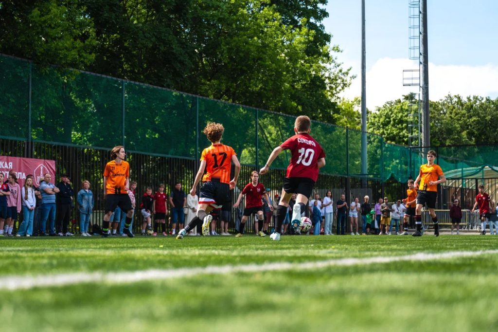 Завершился столичный этап всероссийского турнира юных футболистов «Кожаный мяч». Фото: Департамент спорта Москвы