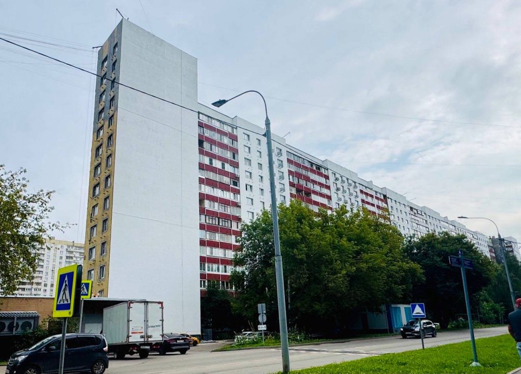 Ремонт фасадов проводится в районе Царицыно. Фото: Telegram-канал управы района Царицыно