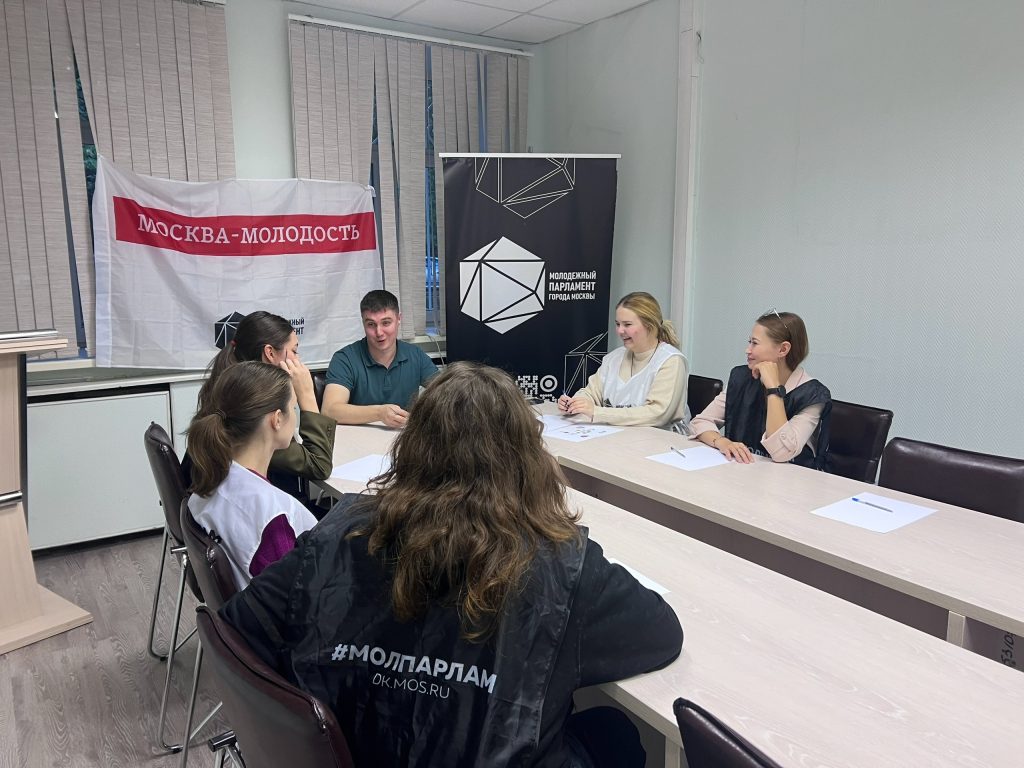 Участники Молодежной Палаты района Царицыно провели заседание. Фото: страница Молодежной Палаты района Царицыно в социальных сетях