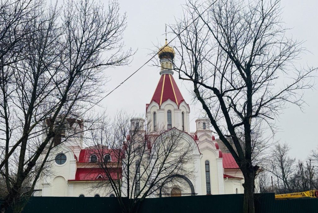 Строительство храма в Царицыне продолжается. Фото: Telegram-канал управы района Царицыно
