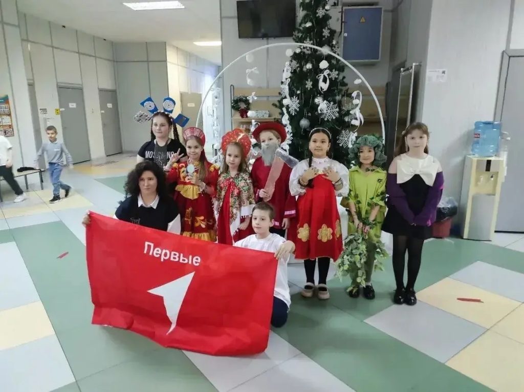 Ученики школы №1466 имени Надежды Рушевой успешно приняли участие в конкурсе «Проюжный». Фото: страница школы №1466 имени Надежды Рушевой в социальных сетях