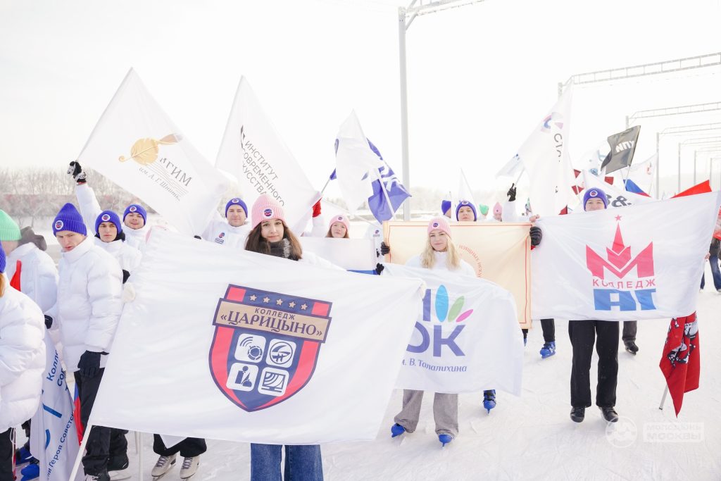 Студентка представила Колледж «Царицыно» в МЗ «Коломенское». Фото: страница Колледжа «Царицыно» в социальных сетях