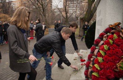 Алексей Перец принял участие в памятной акции, приуроченной к годовщине окончания Первой мировой войны