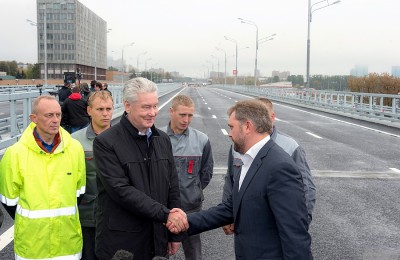 По словам мэра Москвы Сергея Собянина, на реконструкцию развязки на пересечении МКАД с Рязанским проспектом было затрачено чуть больше года