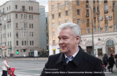Мэр Москвы Сергей Собянин объявил о завершении работ по благоустройству Ярославского шоссе
