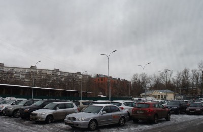 Парковка в районе Царицыно