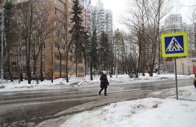 Одна из улиц в районе Москворечье-Сабурово