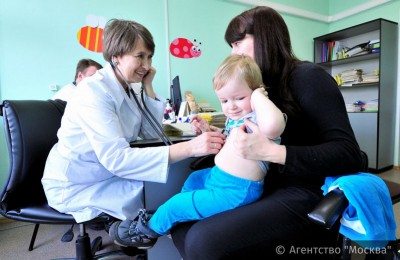 Снижение общего количества заболеваний у детей наблюдается в районе Царицыно