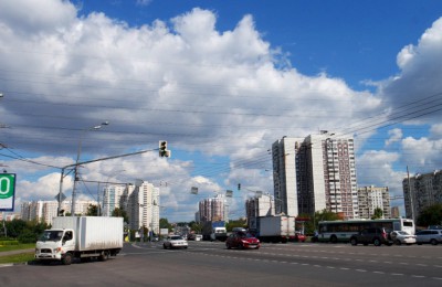 Пересечение Кантемировской улицы и Пролетарского проспекта