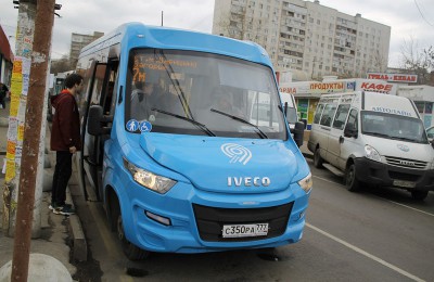 Микроавтобус у метро Царицыно
