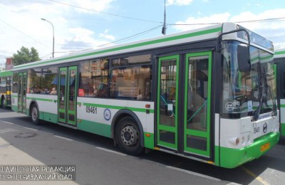 Автобус в районе Царицыно