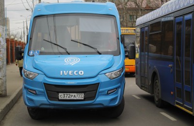Новые автобусы в районе Царицыно