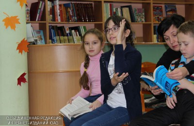 Мастер-класс в библиотеке района Царицыно