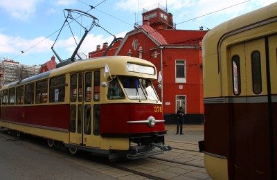 Парад трамваев в 2017 году в Москве