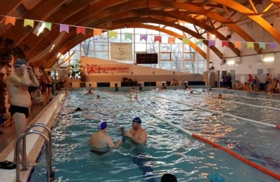 Жители района приняли участие в окружном этапе соревнований по плаванию для лиц с ОВЗ