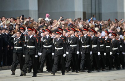 Парад кадет пройдет в Москве 6 мая