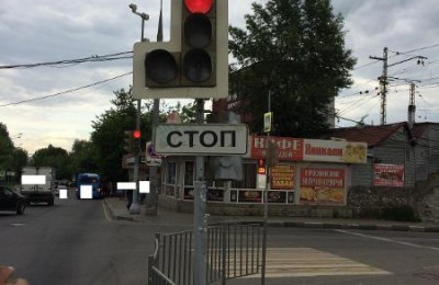 Городские службы наладили неисправный светофор
