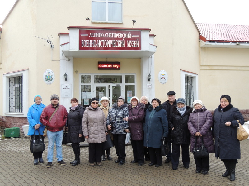 Экскурсия в Ленино-Снегиревский военно-исторический музей