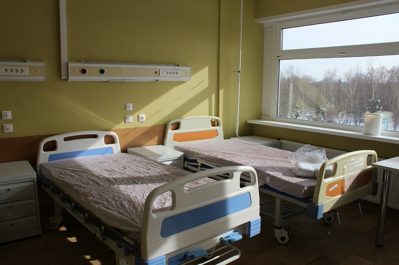 Обновленная палата в больнице имен Буянова
