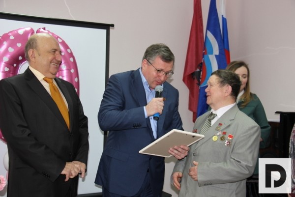 Префект поздравил с юбилеем районную организацию Всероссийского общества слепых