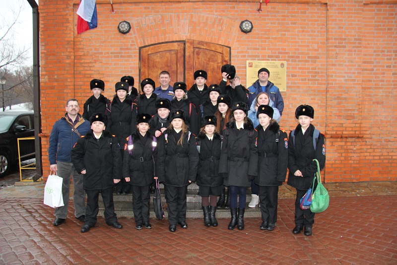 Кадеты посетили Поисково-спасательную станцию «Царицыно»