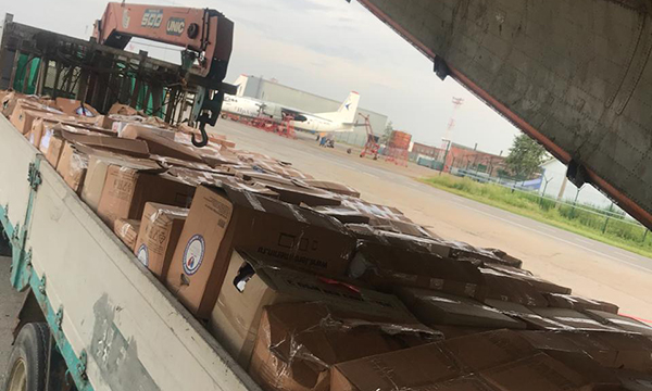 Гуманитарная помощь от московских семей доставлена в Иркутскую область