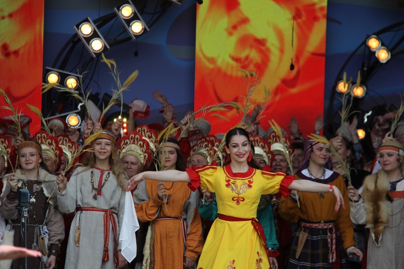 Ежегодный традиционный русский фестиваль прошел в музее-заповеднике «Коломенское»