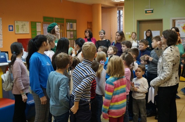 Марина Потапова, Детская библиотека 141 «Лукоморье в Царицыно», литературное путешествие